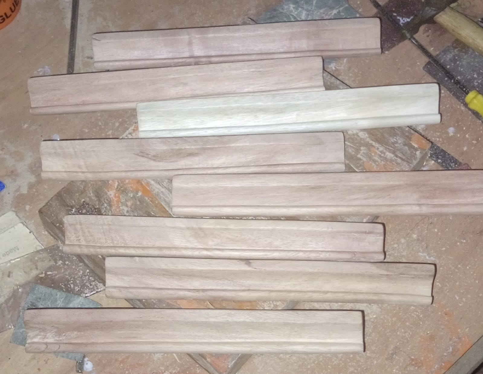 Wooden Tile Rack – Engraved