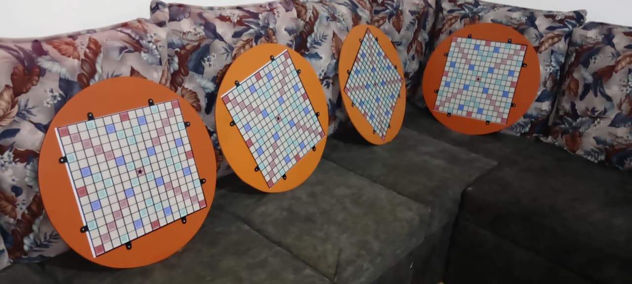Premium 360° Rotating Scrabble Board