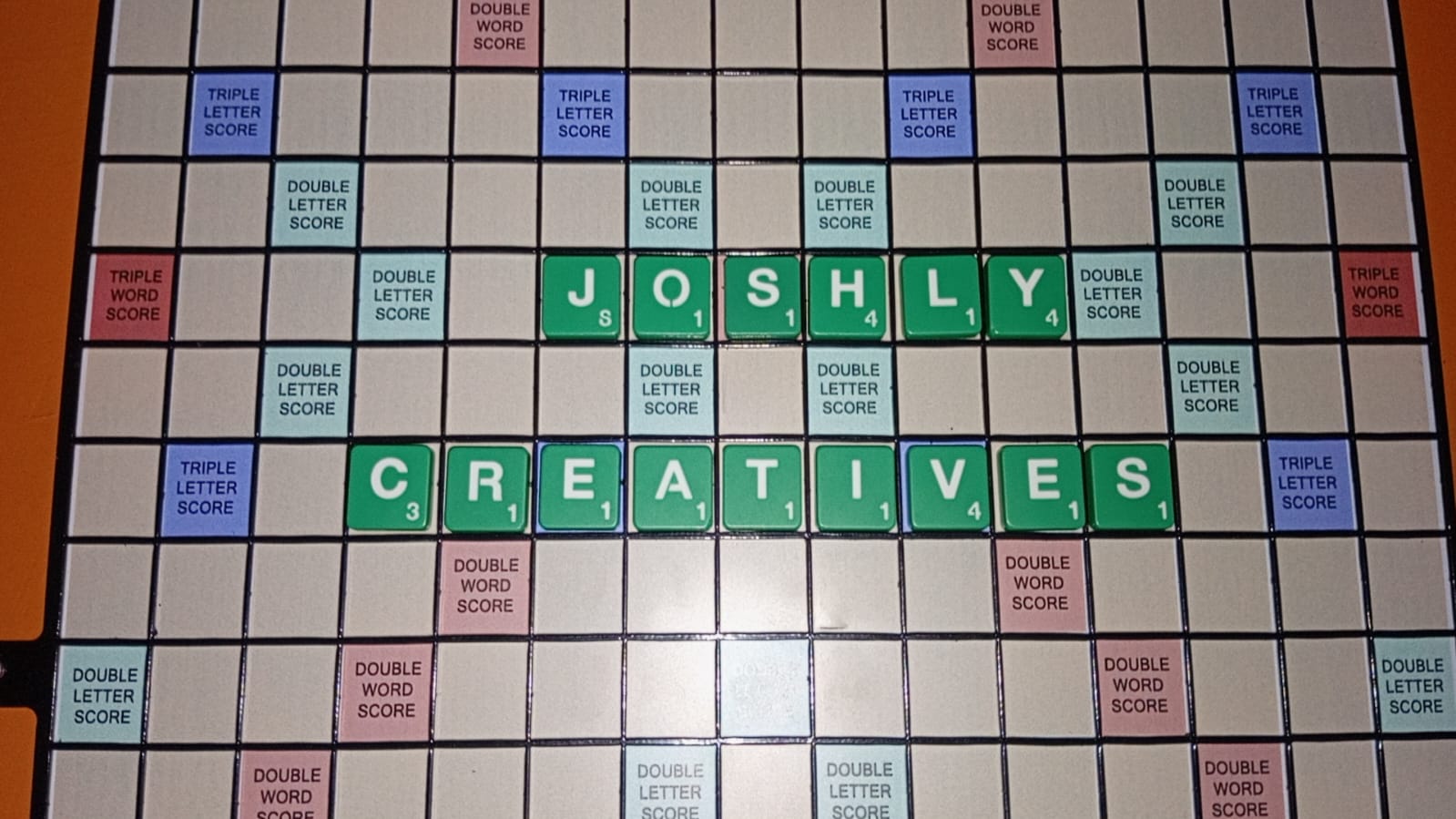 Scrabble Tiles (Acrylic Coated)